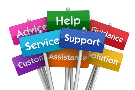 Help and Support .